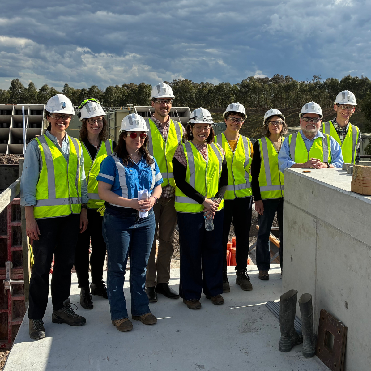 Team at Appin Mine Visist