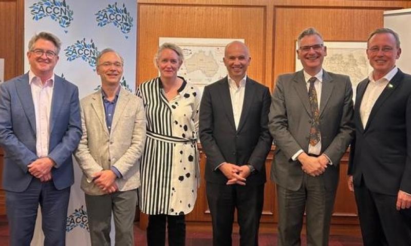 Matt Kean with others at the Australian Climate Councils Network