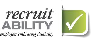Recruit ABILITY - employers embracing disability logo